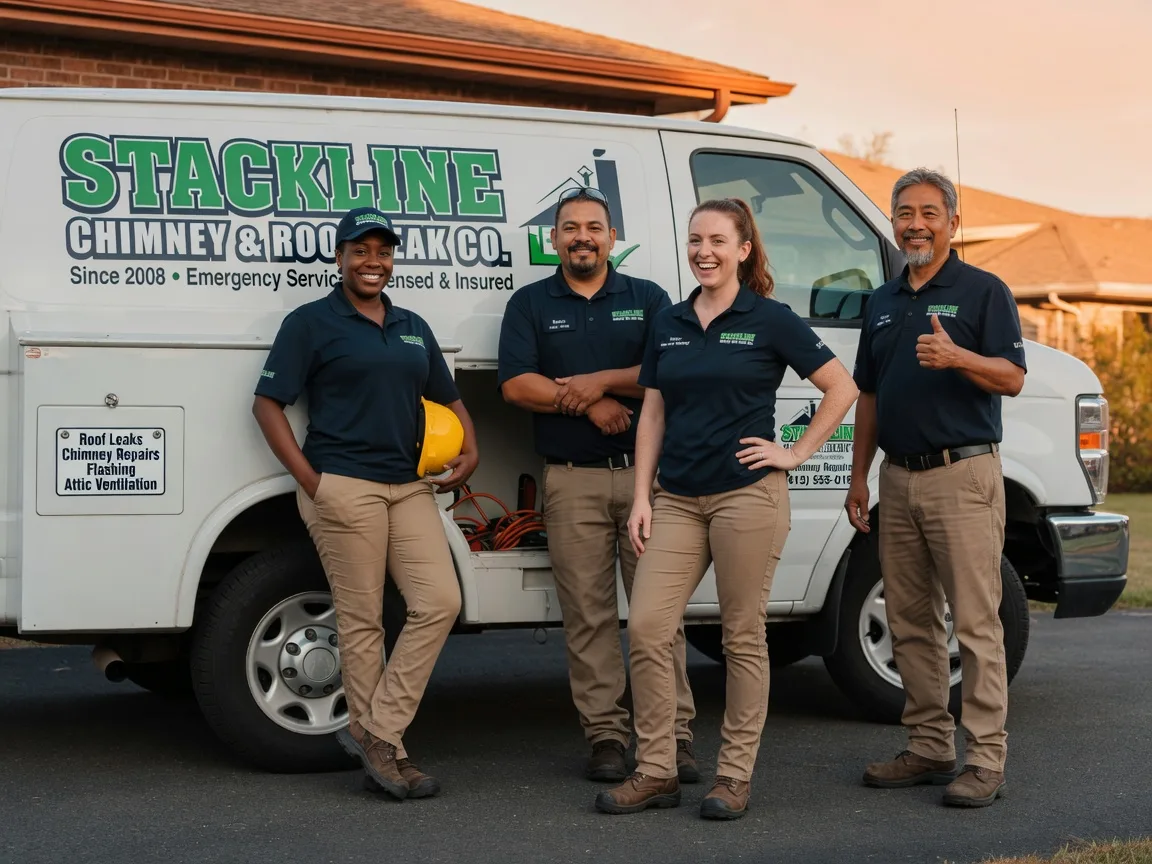 Chimney flashing repair company in Felt, OK
